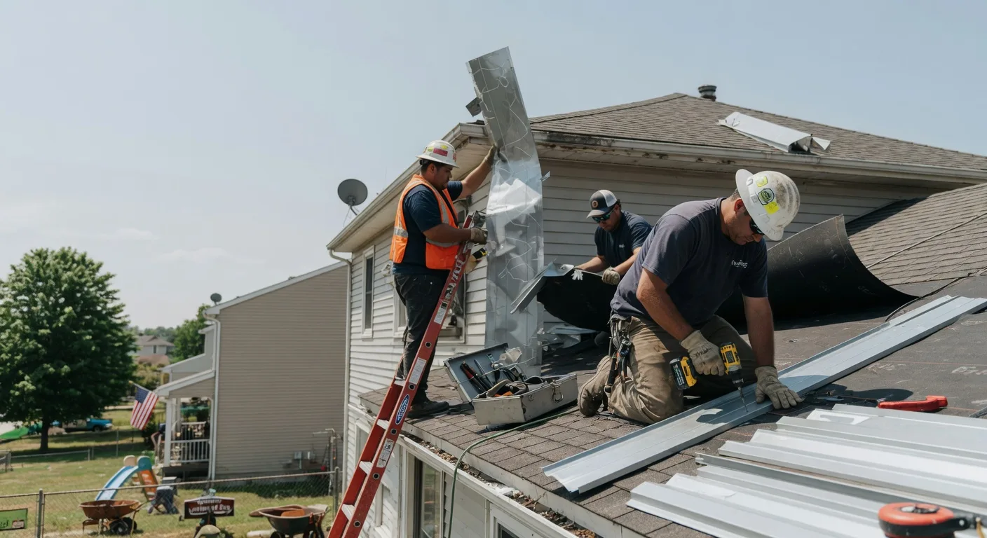 Metal Roof Repair in Huntsville, MO